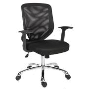 Nashua Fabric Home And Office Chair In Black