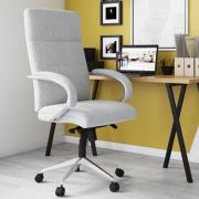 Bathurst Fabric Home And Office Chair In Grey