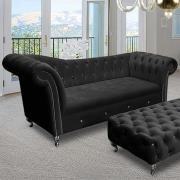 Izu Plush Velvet 3 Seater Sofa In Cosmic