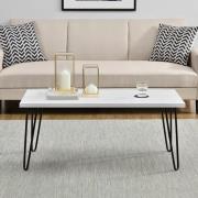 Owes Wooden Coffee Table In White