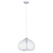 Lavish Iron 1 Pendant Light In Silver