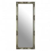 Zelman Wall Bedroom Mirror In Antique Silver Frame