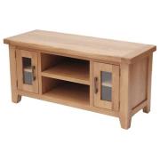 Hampshire Wooden Large TV Unit In Oak