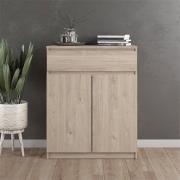 Nakou Sideboard With 2 Doors 1 Drawer In Jackson Hickory Oak