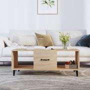 Ebco Wooden Coffee Table With 1 Door In Sonoma Oak