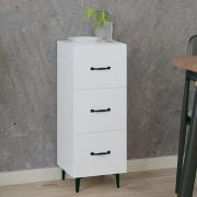 Radko Wooden Chest Of 3 Drawers In White