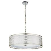 Caneadea Round Pendant Light In Satin Nickel