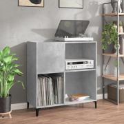 Aero Wooden Shelving Unit In Concrete Effect