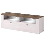 Leon Wooden TV Stand With 1 Door In Sibiu Larche Oak