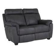 Colyton Fabric Recliner 2 Seater Sofa In Azul