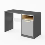 Pearl Kids Wooden Computer Desk With 1 Door In Graphite