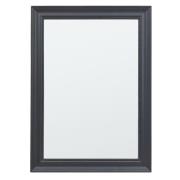 Salta Large Wall Mirror In Lead Wooden Frame