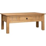 Bury Wooden Coffee Table With 1 Drawer In Brown