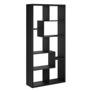 Quebec Wooden Shelving Unit In Black