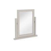 Rosemont Wooden Trinket Dressing Mirror In Dove Grey Frame