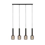 Dulwich 4 Light Bar Pendant Light In Black