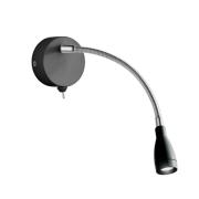 Flexy LED Adjustable Wall Light In Matt Black