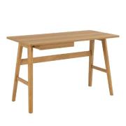 Chico Wooden Laptop Desk With 1 Drawer In Oak