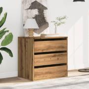 Amarillo Wooden Chest OF 3 Drawers In Oak