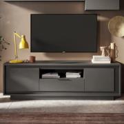 Skokie Wooden TV Stand 2 Doors 1 Drawer In Lava