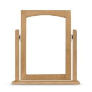 Kamiah Dressing Mirror With Oak Wooden Frame